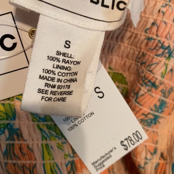 Smocked Maxi Dress Off The Shoulder Floral Pattern Print Boho - Picture 11 of 11